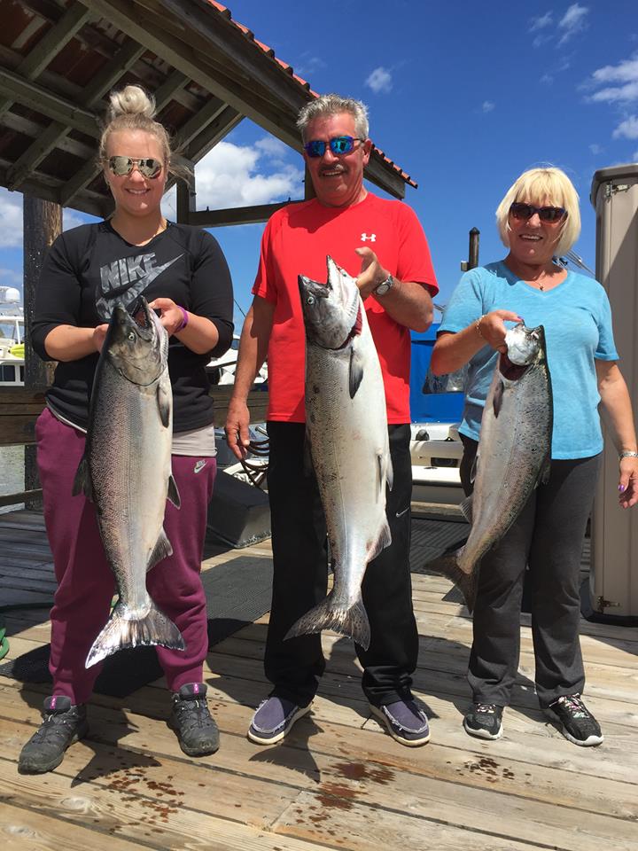 Pink salmon run, Campbell river BC : r/Fishing