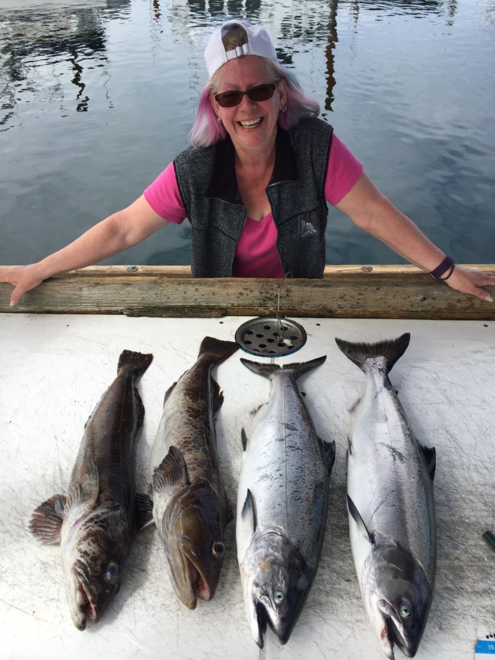 salmon fishing in BC Campbell River